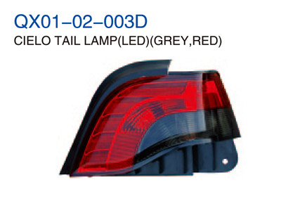 QX01-02-003D CIELO TAIL LAMP LED