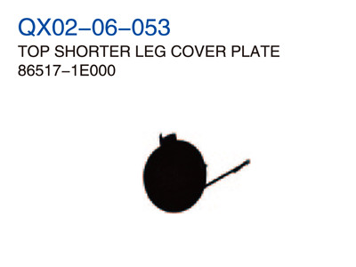 TAP SHORTER LEG COVER PLATE