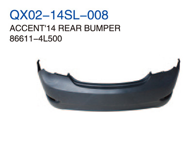 ACCENT"14 REAR BUMPER