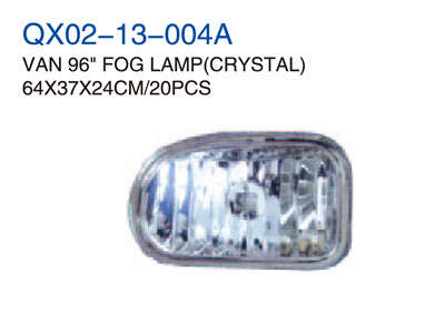 VAN 96"FOG LAMP    CRYSTAL
