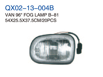 VAN 96"FOG LAMP  B-81