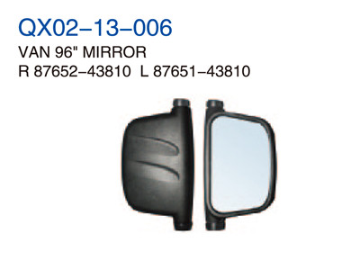 VAN 96"MIRROR