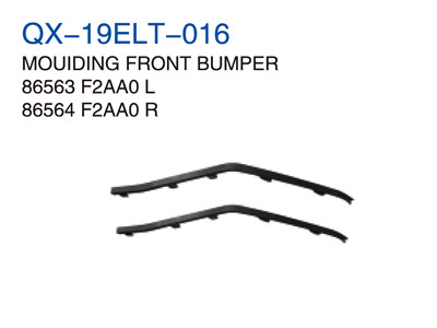 MOULDING FRONT BUMPER