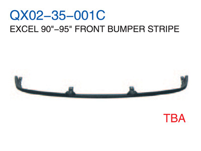 EXCEL 90"-95" FRONT BUMPER STRIPE